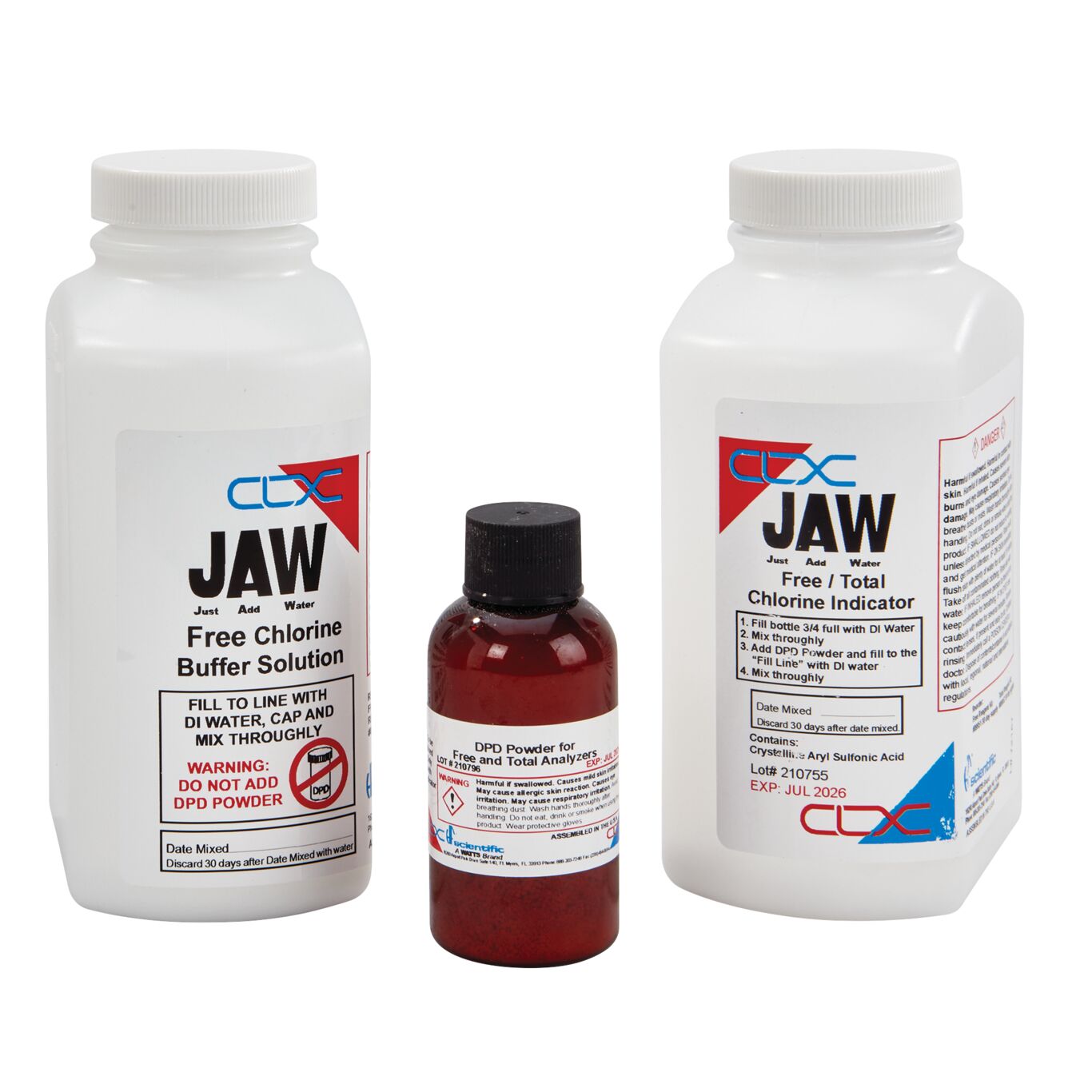 [09955] J.A.W. Reagent Kit - Free Chlorine